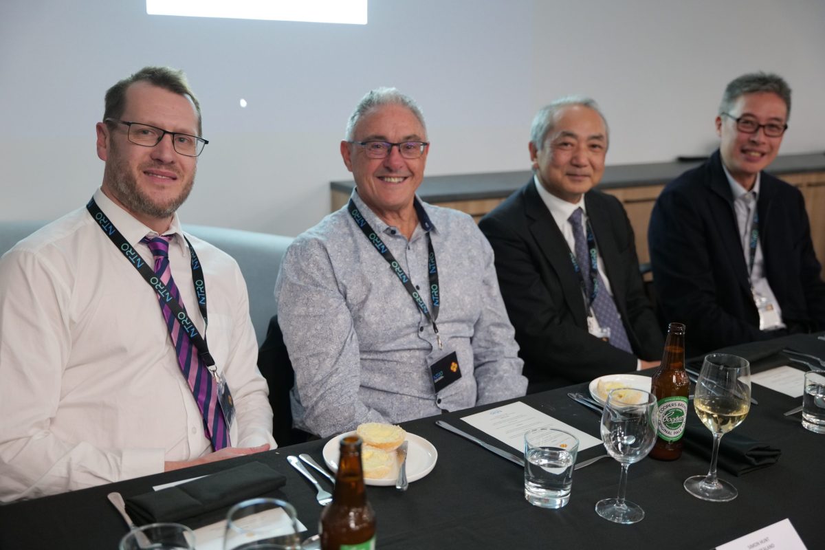 Official dinner - James Grenfell and head table